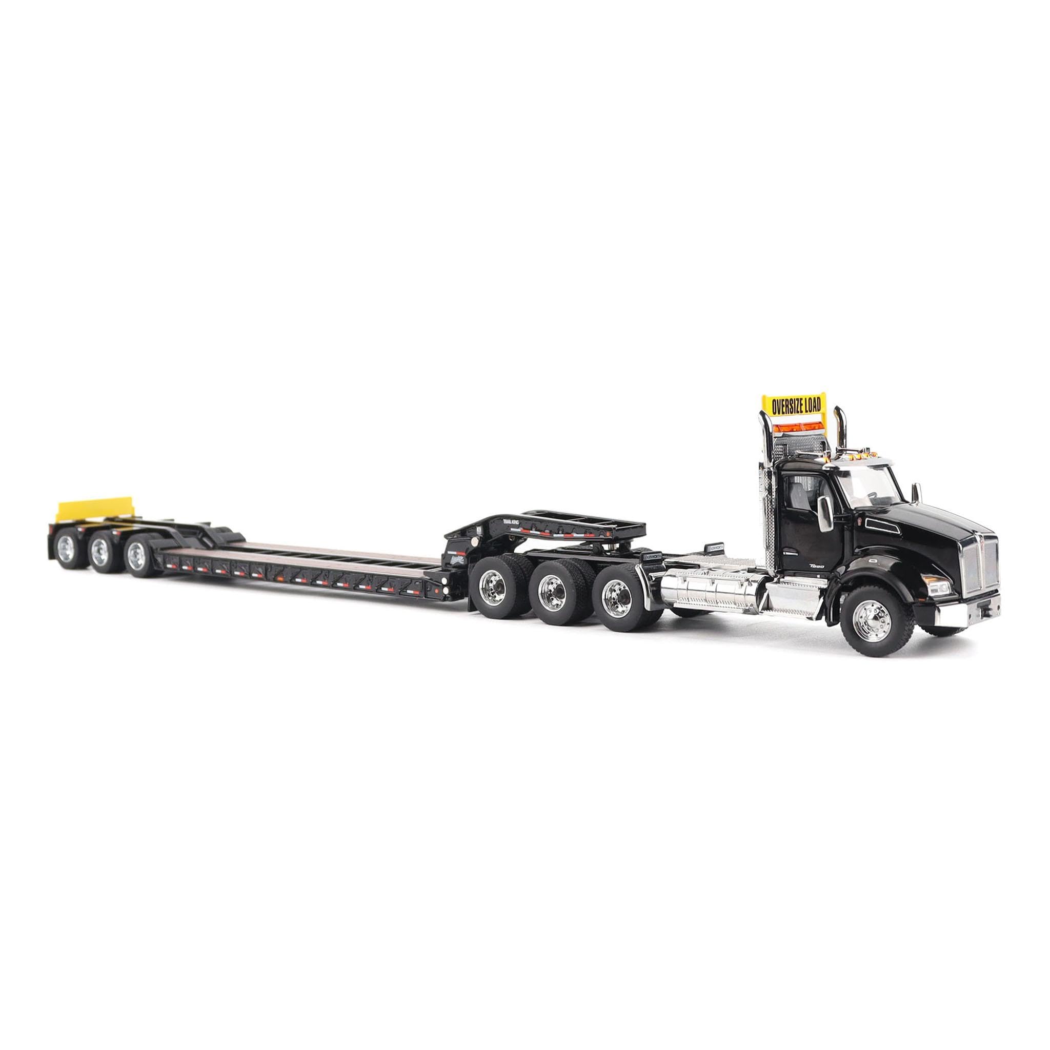 Amazon.com: Diecast Masters 1/50 Black Kenworth T880 SBFA w