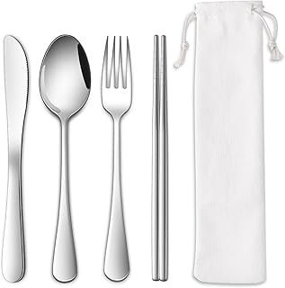 Travel Reusable Travel Silverware Set