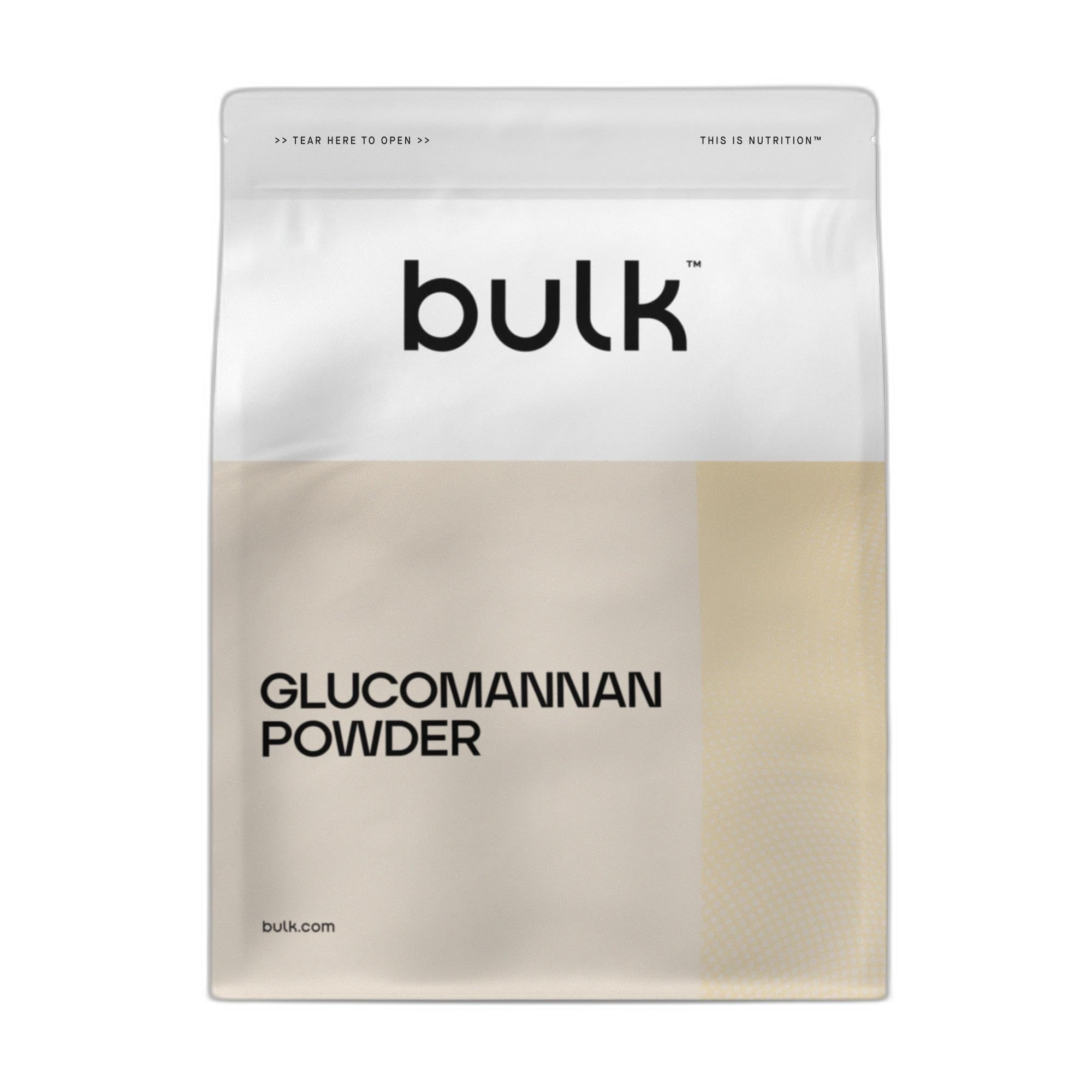 Bulk Powders Glucomannan Powder, Konjac, 500 G