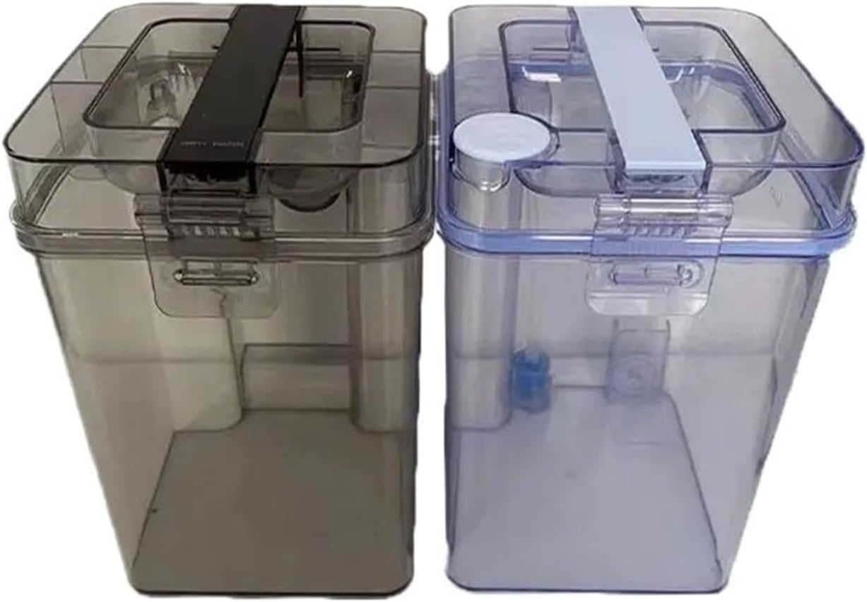 Spare Original Dirty Water Tank, Clean Water Tank, Compatible for ECOVACS Deebot T20 Omni / T20e Omni, Robot Vacuum Cleaner Replacement Part(Set 01)