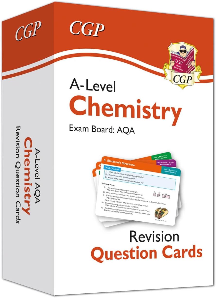 A-Level Chemistry AQA Revision Question Cards