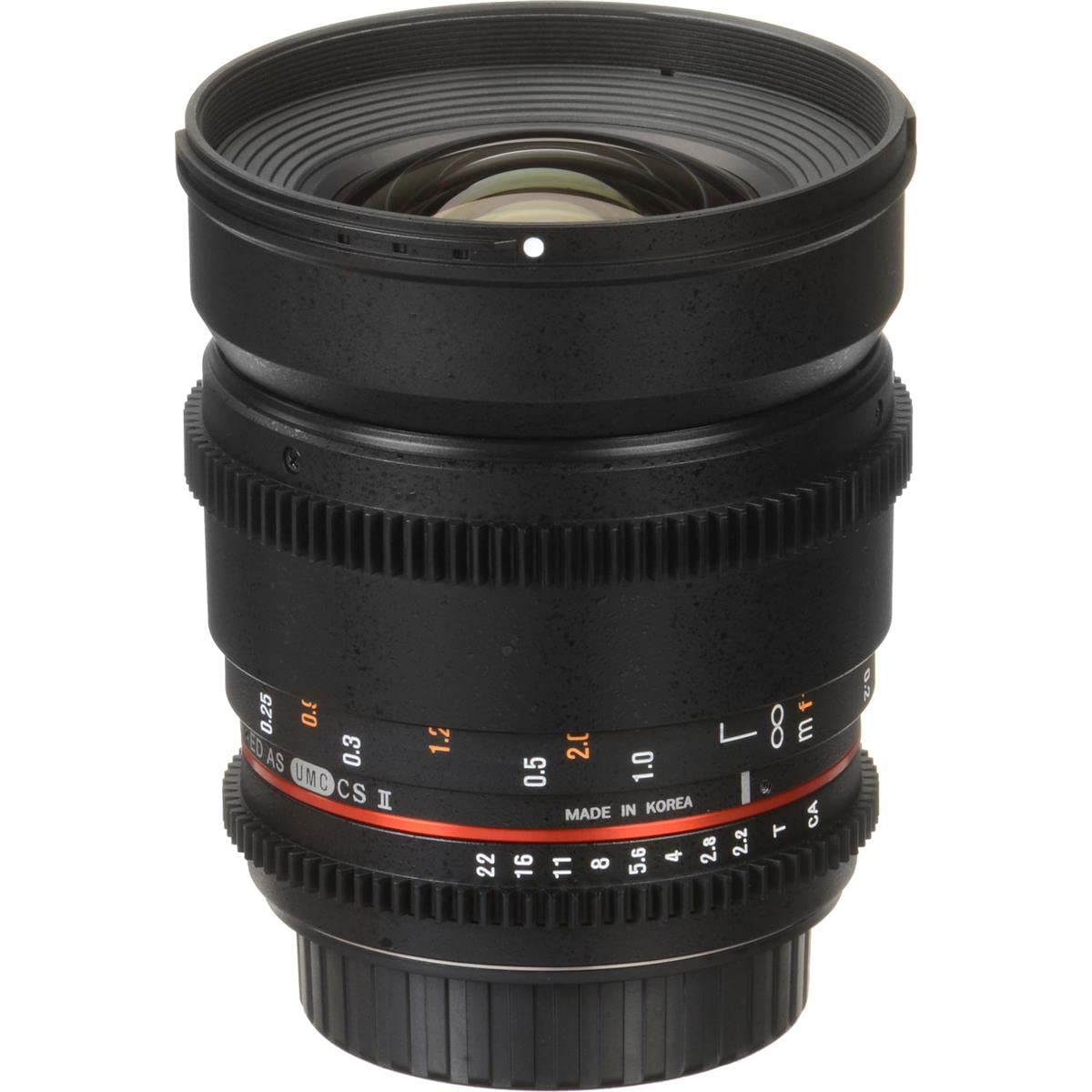 Amazon | Rokinon DS16M-MFT 16mm T2.2 シネ広角レンズ オリンパスと