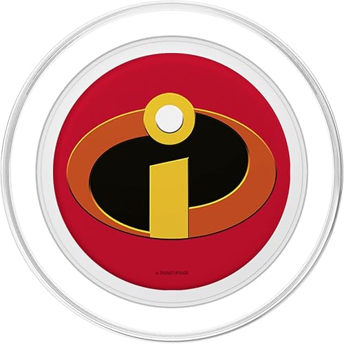 Miniatura 8 de Disney Pixar Incredibles Classic Logo Rojo - PopSockets Grip and Stand for Phones and Tablets