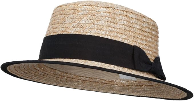 Amazon レディースカンカン帽pork Pie Fedora カラー ベージュ ハット 通販