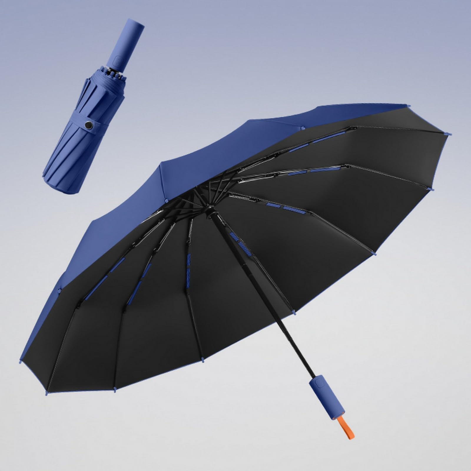 Ombrello Pieghevole Ombrelli Parasole Antipioggia Completamente Automatico Di Grandi Dimensioni Per Uomo E Donna Umbrella