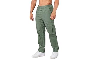 Men's Casual Sweatpants with Pockets for Sports and Jogging