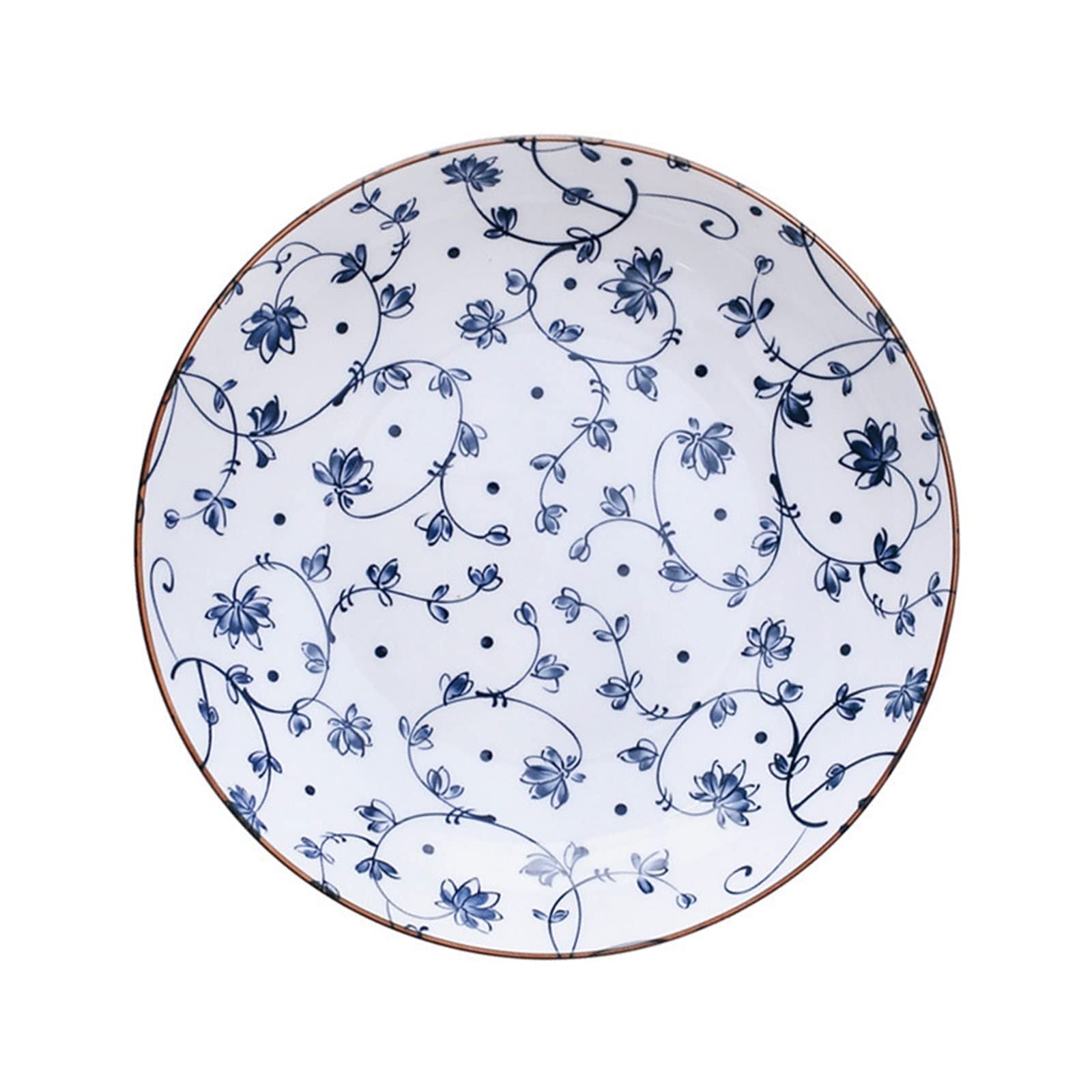 LEVINE Dinner Plates,Ceramic Dinner Plate,Dessert Plates, Dining Plate Tableware Compartment Plate Complete Tableware Tableware Dinner Plate Kitchen Bar