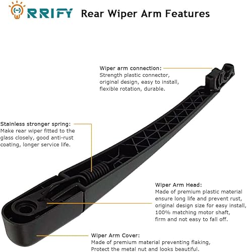 Miniatura 3 de Juego de limpiaparabrisas trasero 98811-1H000 para Hyundai Tucson 2010-2015, para Kia Sportage 2011-2016