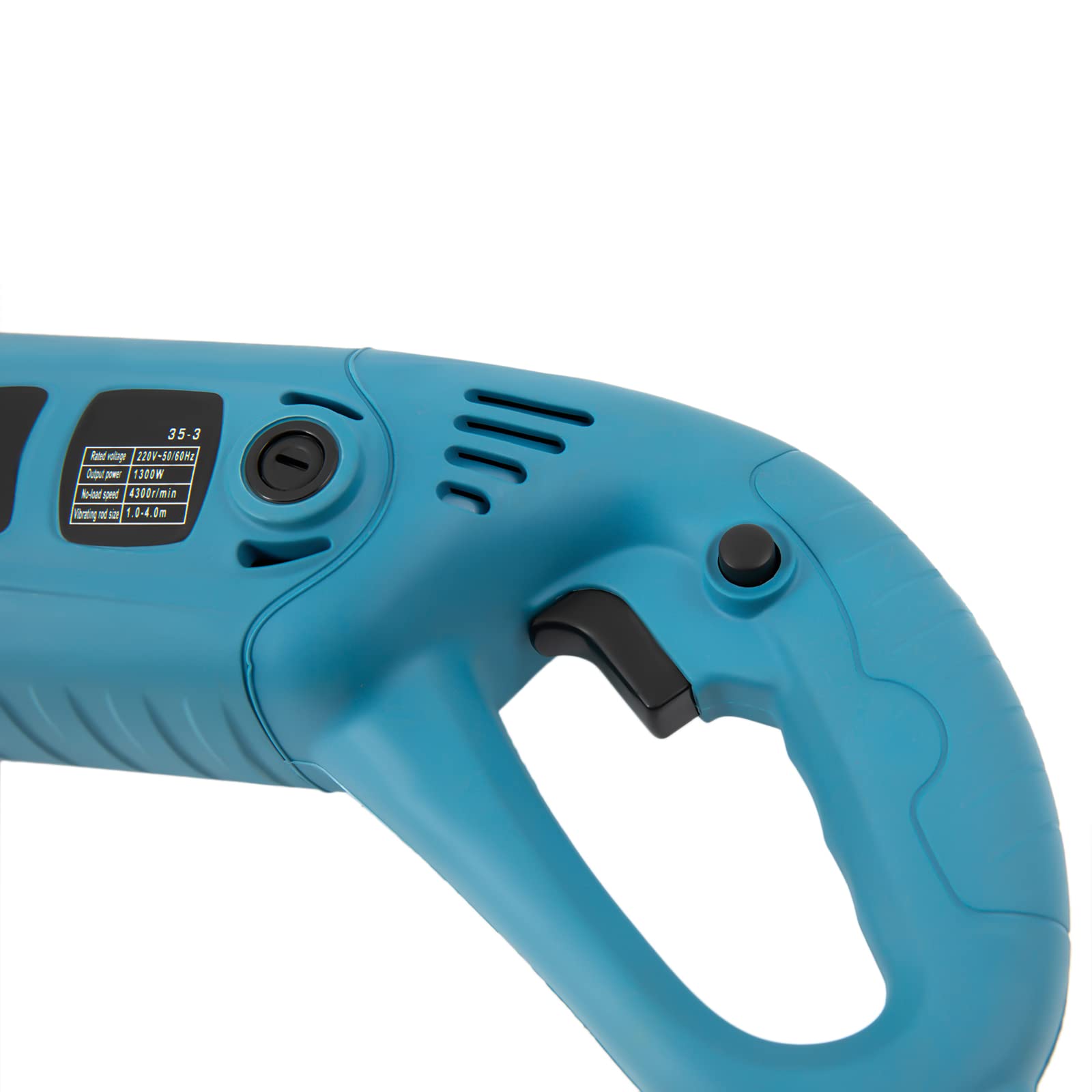 Vibratore elettrico per calcestruzzo, vibratore per calcestruzzo, dotato di un tubo lungo 1,5 metri, 4300 giri/min, adatto per cantieri, lavori stradali e costruzione di ponti