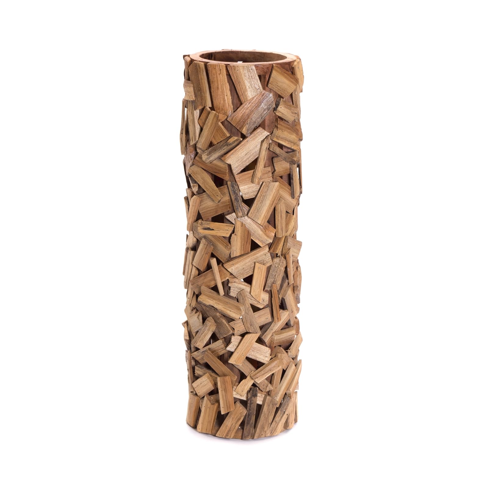 Chandelier de sol en bois flotté Vela pour une ambiance zen