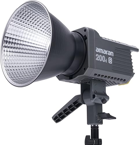 Miniatura 8 de Aputure Amaran 200d S - Luz de video LED de 200 W, luz diurna equilibrada, monolight 5600 K, kit de iluminación LED para fotografía con control de