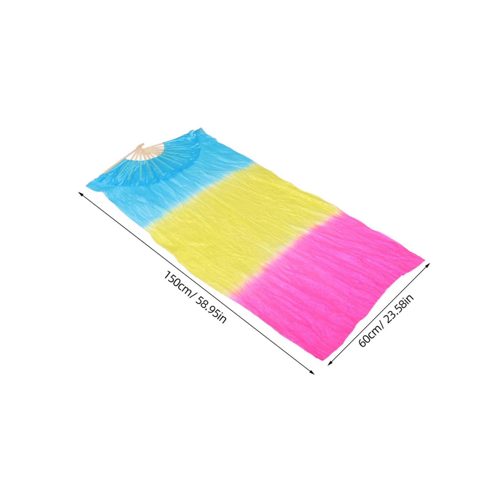 KICHOUSE Practical Dance Fan Decor Children's Tap Dancing Fan for Women Traditional Portable Stylish