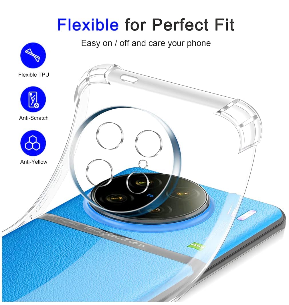 Vivo X90 Transparent Bumper Case - Protect & Display -5