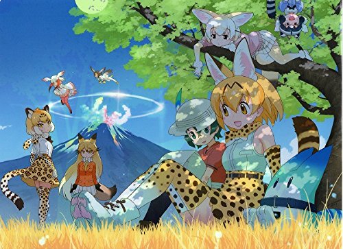 けものフレンズ 未開封 新品 タペストリー サーバル アライグマ