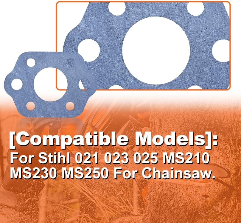 Miniatura 4 de para Stihl 021 023 025 MS210 MS230 MS250 para motosierra, kit de junta de carburador, 11231290900 1123 129 0900