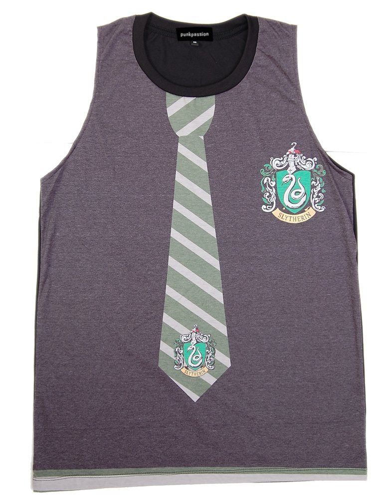 Women's Harry Potter Slytherin Uniform Muscle Tank Top T-Shirt X-Large