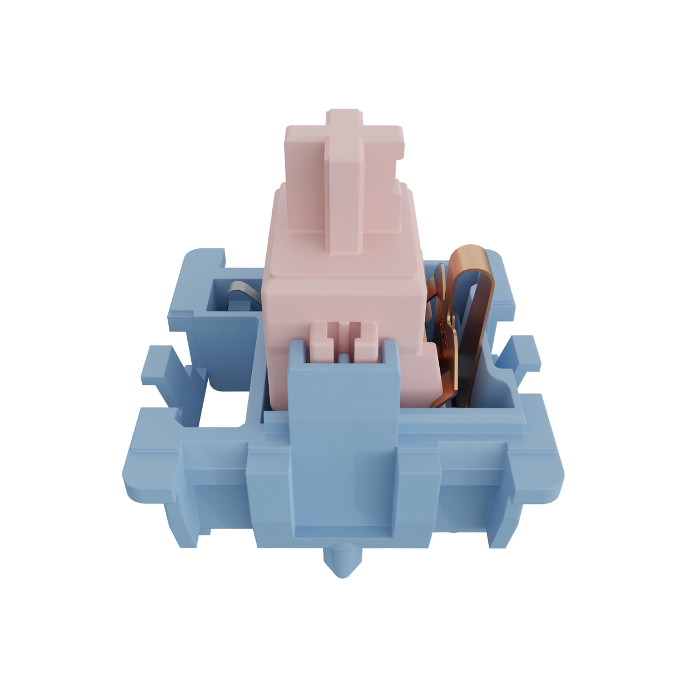 GATERON Interruttore melodico per tastiera, Clicky RGB LED, 5 poli, pre-lubrificato, 60 GF per tastiera meccanica MX (35 pezzi)