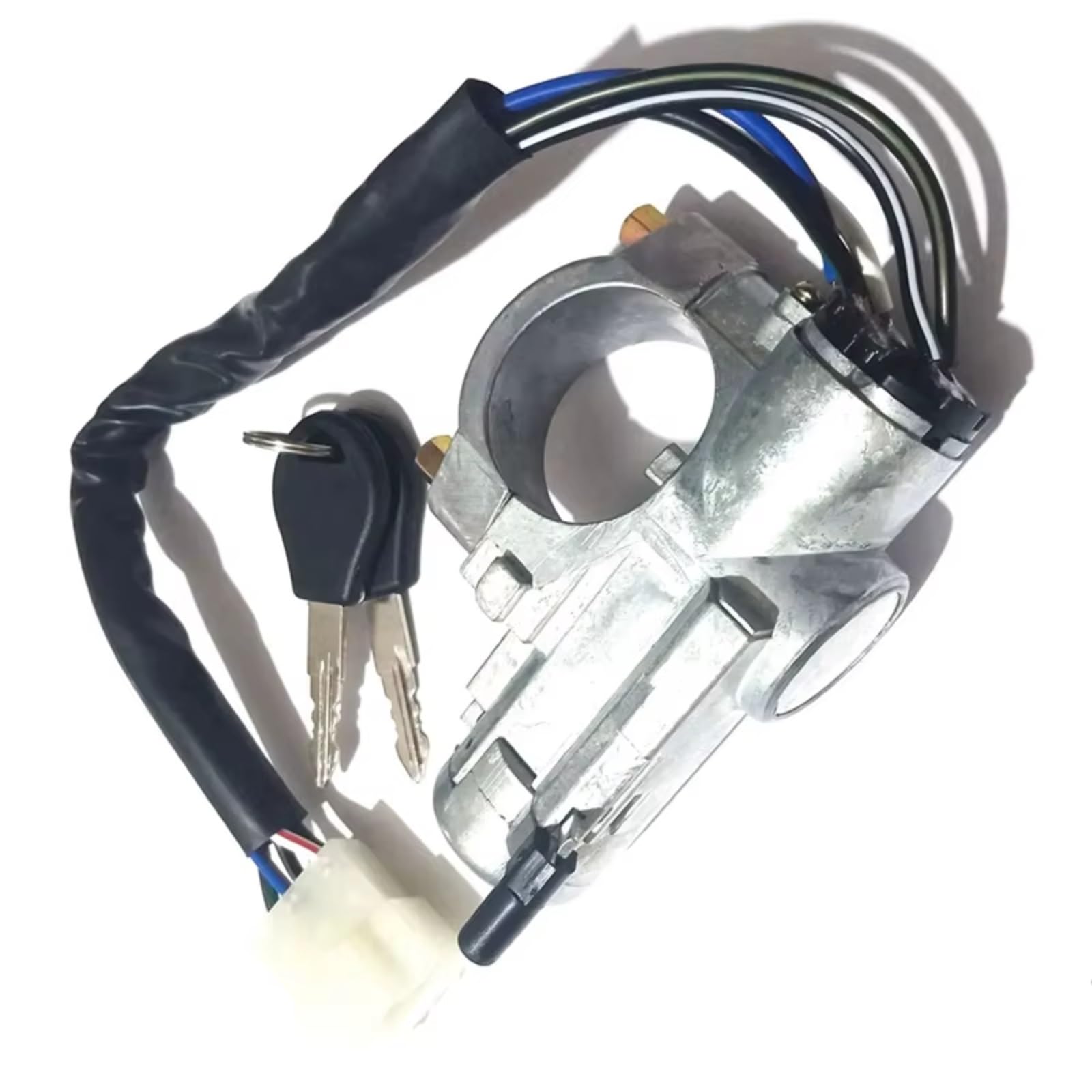 Cilindro Della Serratura Dell'interruttore A Chiave Di Accensione Con Chiave Compatibile Con Nissan Per Pickup D21 1986 1987 1988 1989 1990-1997 48700-01G25