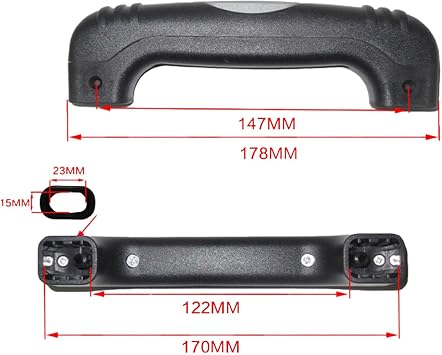 Colaxi Luggage Handle, Carrying Case Pull Handle, for Suitcase Accessory, Style A