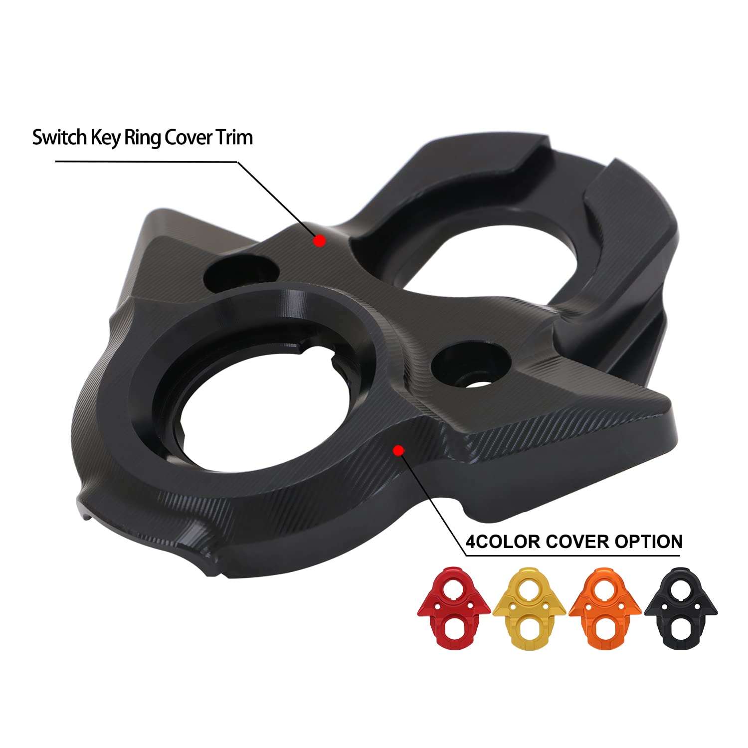 Moto Anello Decorativo Interruttore Di Accensione Anello Di Copertura