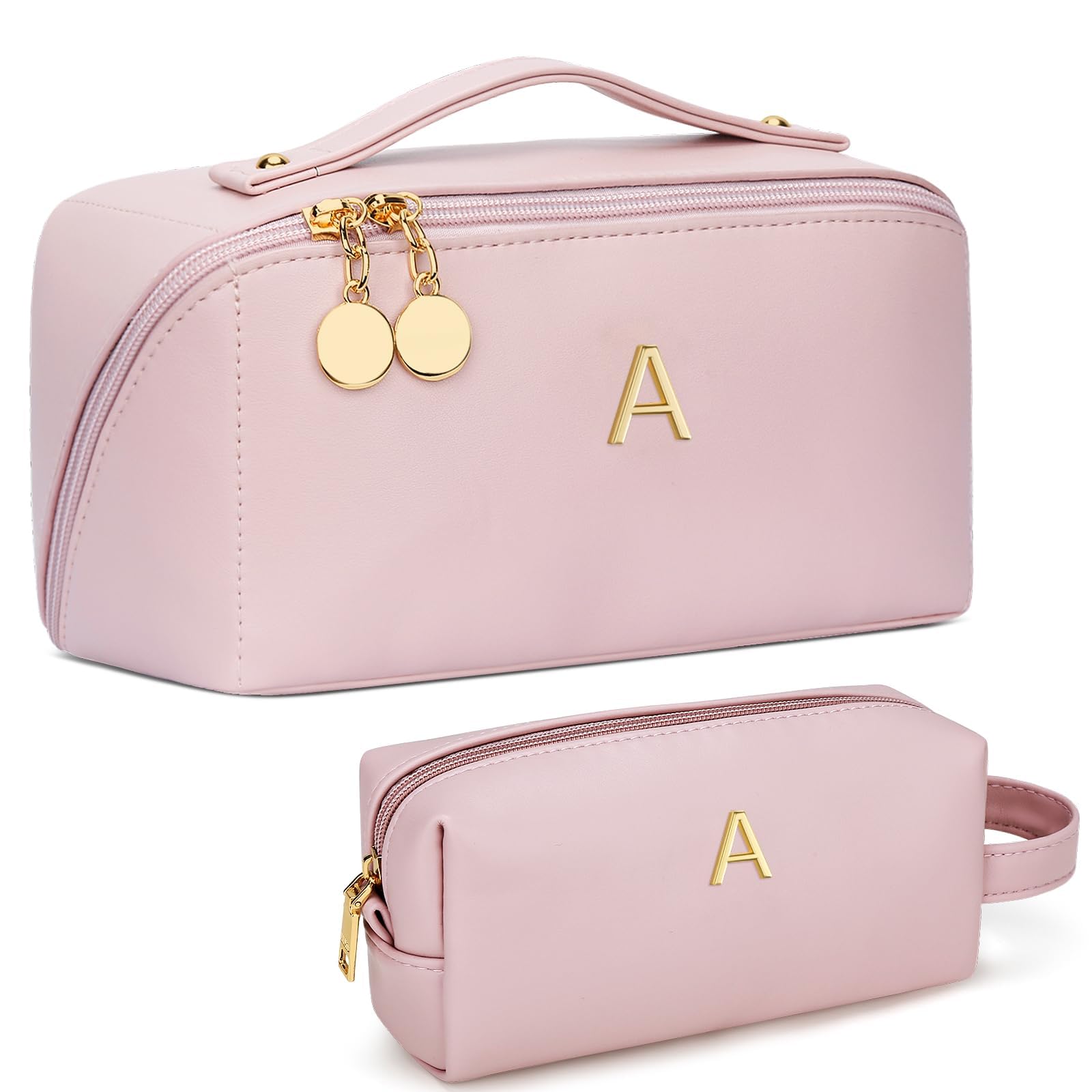 Personalized Initial Makeup Bag - Gift for Her -1