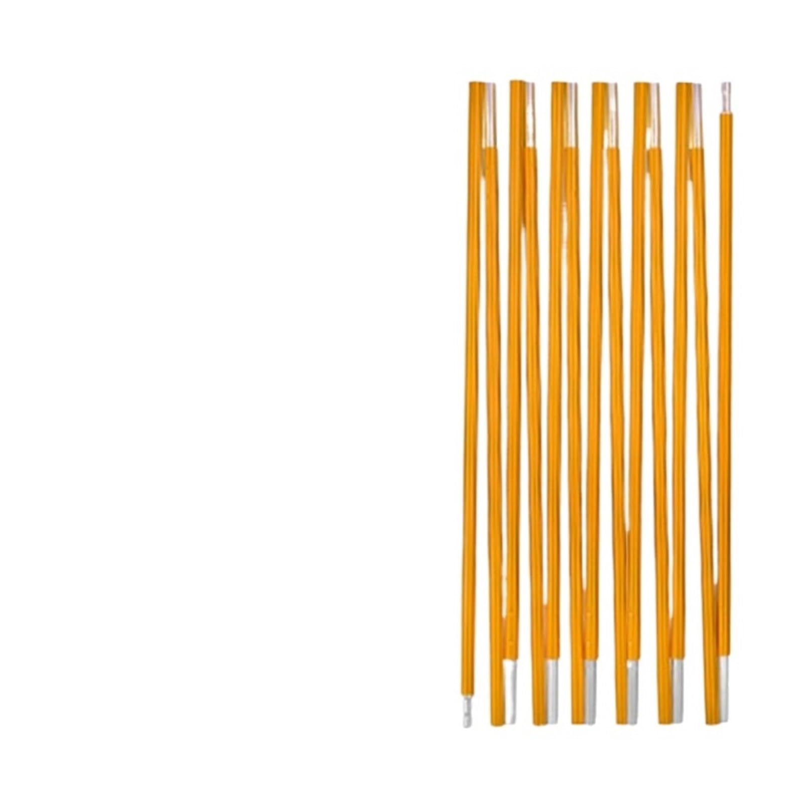 Verstellbares Aluminium-Zeltstangen-Reparaturset, 3,6–4,4 m Länge, Mehrfarbig for Camping-Ersatz