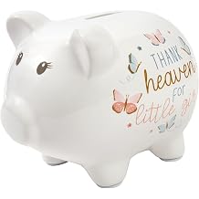 Baby Essentials My First Piggy Bank, Babys First Piggy Banks for Boys and Girls Blue