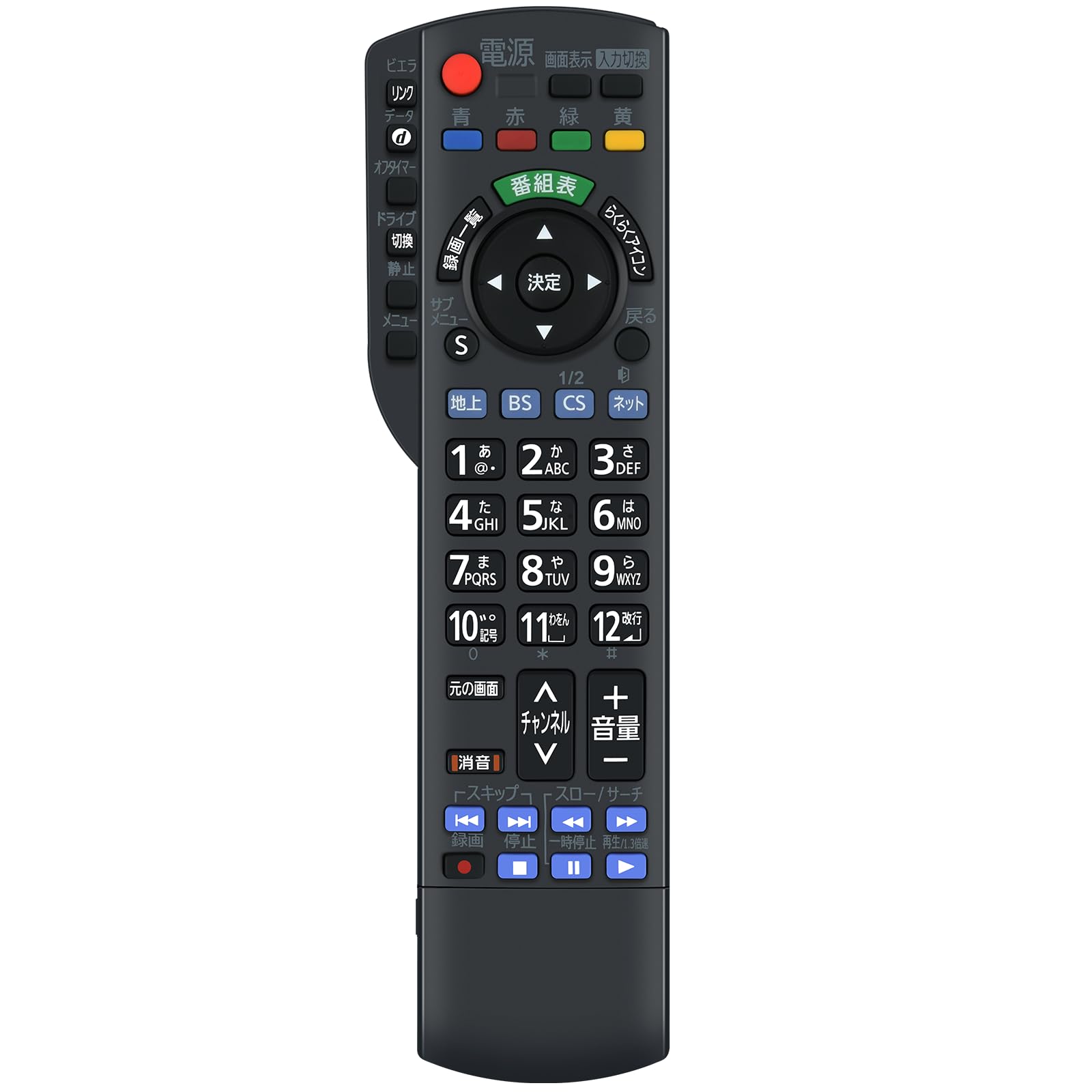 Amazon.co.jp: テレビリモコン N2QAYB000588 パナソニックテレビ用の