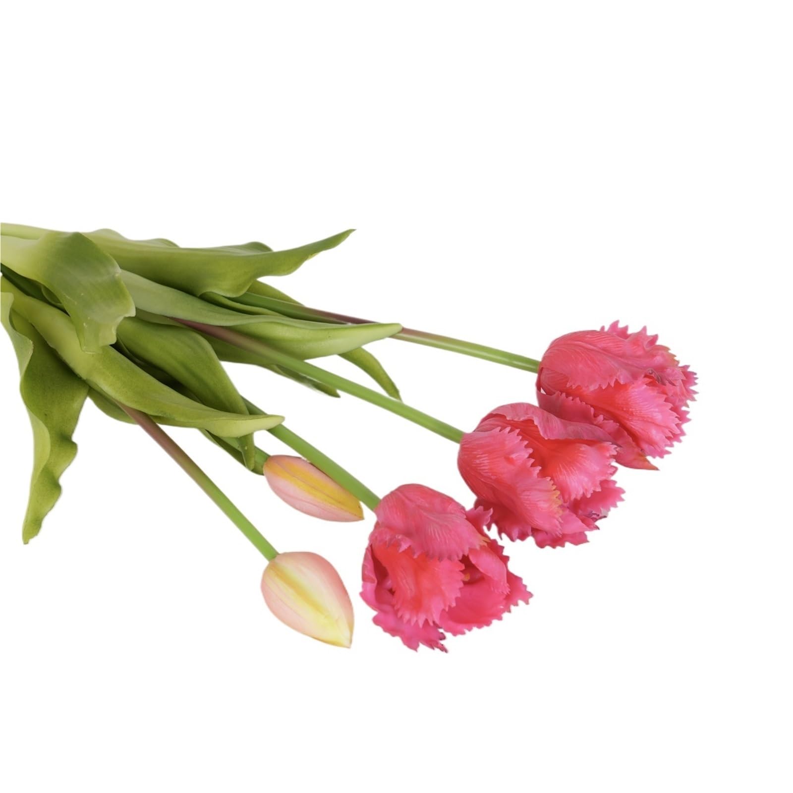 LuoAXINN Artificial Flower Branches 40cm Artificial Flowers Soft And Comfortable Bouquet Home Room Living Desktop Floral Decoration(Color4)