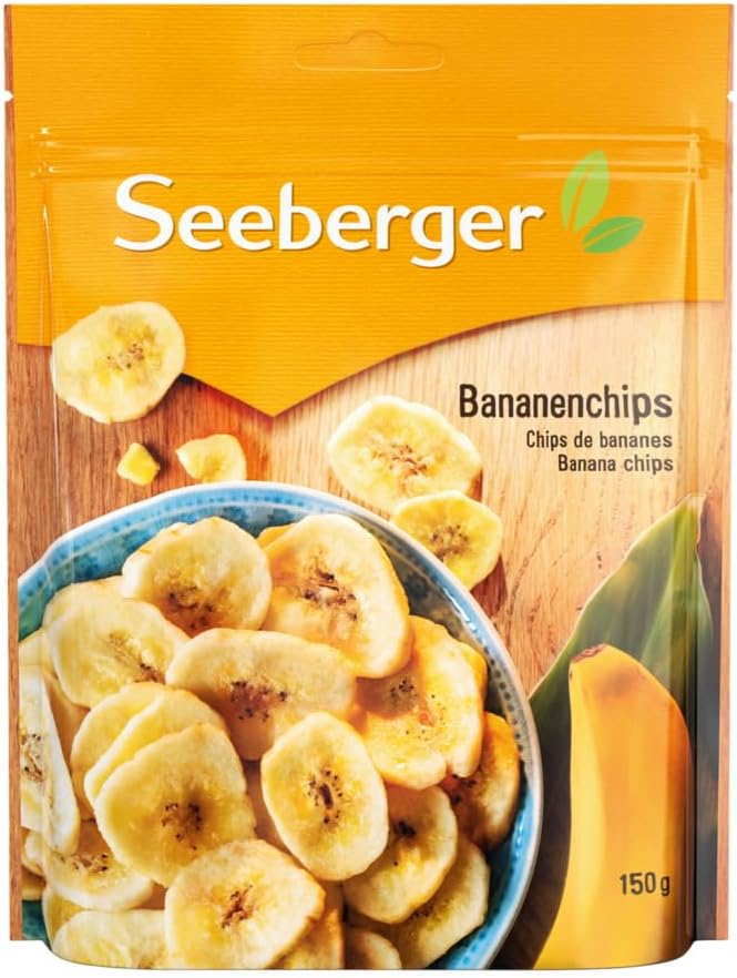 Seeberger Banana Chips - 150 gm(Pack Of 1)
