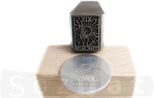 Miniatura 4 de Sello de metal personalizado para sello de metal  Sello de joyería de metal  Sello de logotipo de metal  Diseños de sellos de metal  Sello de acero