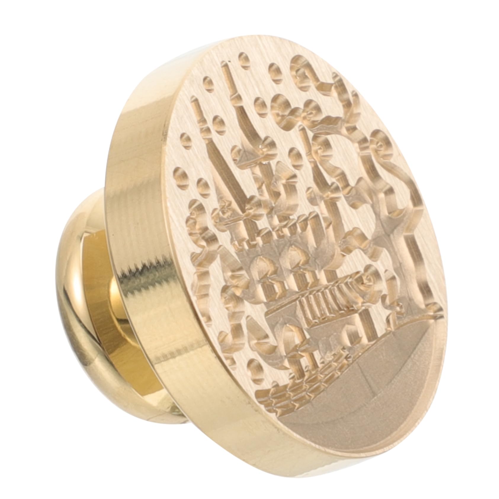 Halloween Gnome Wax Seal Stamp - Brass Head With Wooden Handle For Cards, Invitations & Gift Wrapping