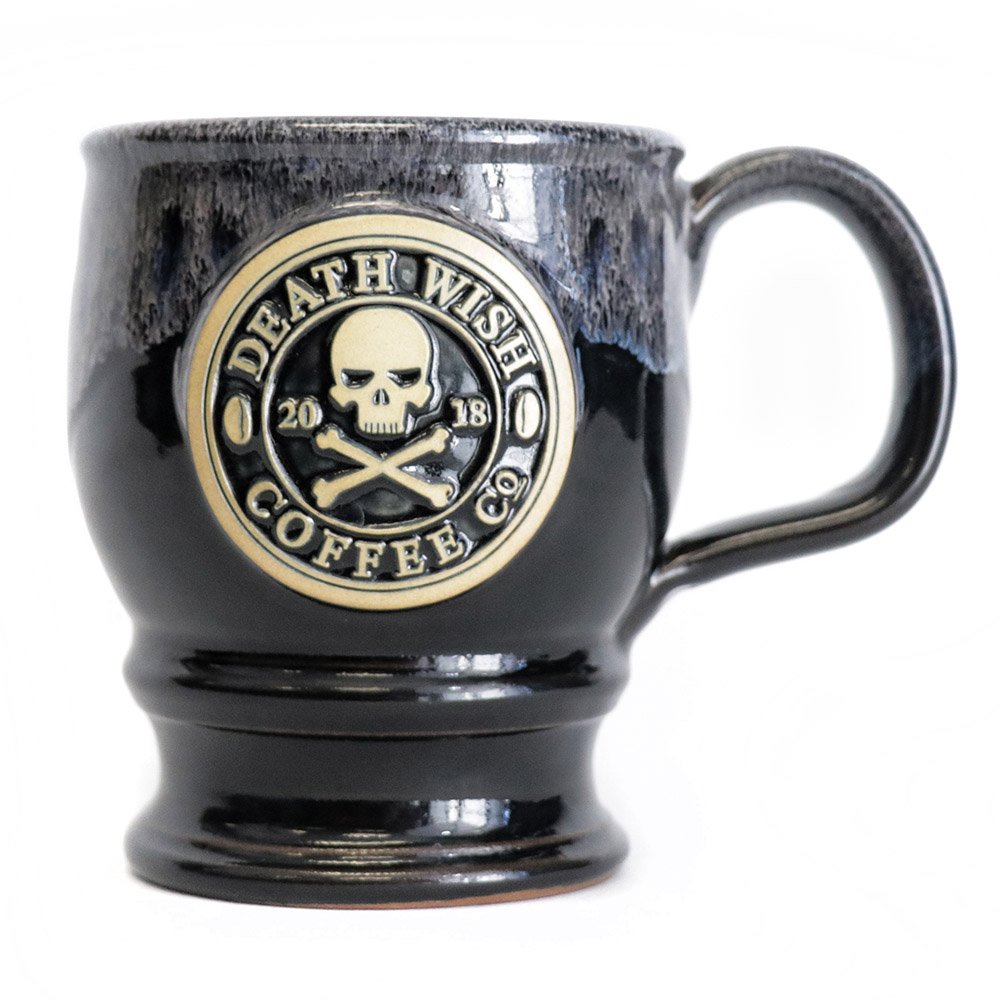 2018 Edition Collectible Death Wish Coffee Ceramic Mug Black Grey |  Desertcart Guyana