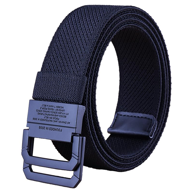 Web Belt Adjustable Web Belt with Metal Buckle for Casual, Work, Outdoor Use