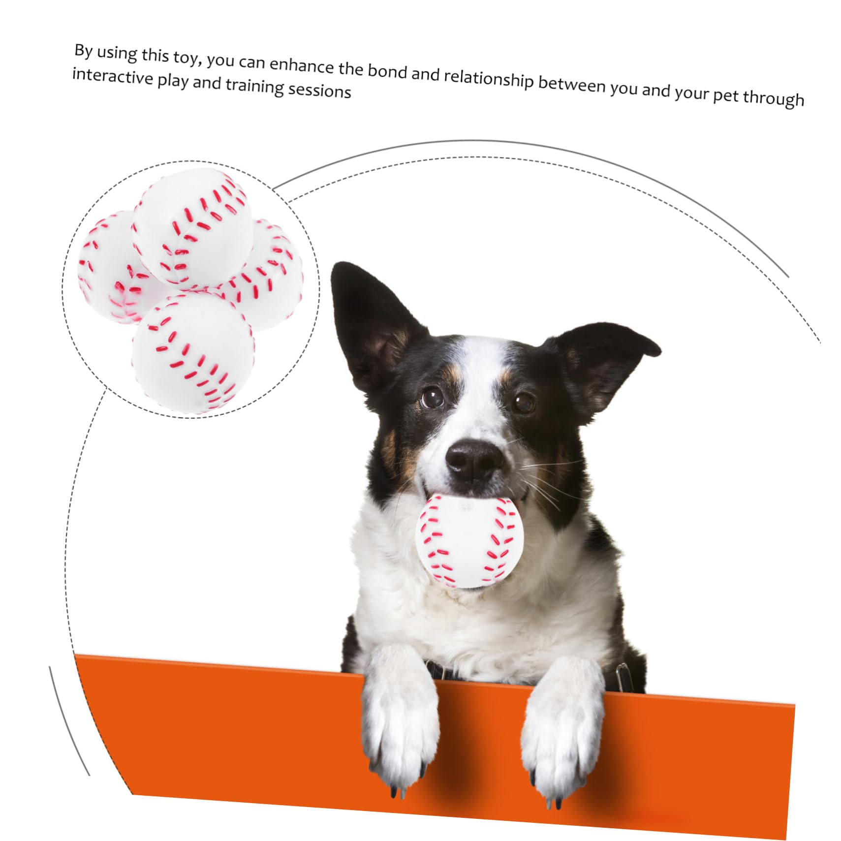 Kisangel 20pièces Jouets à Mâcher Forme De Balle De Tennis pour Chiens Balles Couinantes pour Chiots Jouets Interactifs pour Petits Chiens pour Soulager Les Dents Et Favoriser La