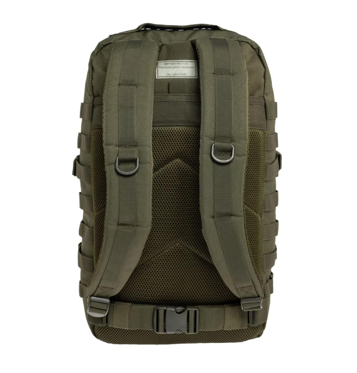 Tactical Polygon Large 36L Taktischer Rucksack – Oliv | Militär & Outdoor Rucksack Herren | Mit MOLLE-System & Fach für Trinkblase | Ideal für Trekking, Camping & Survival | 51×29×28 cm