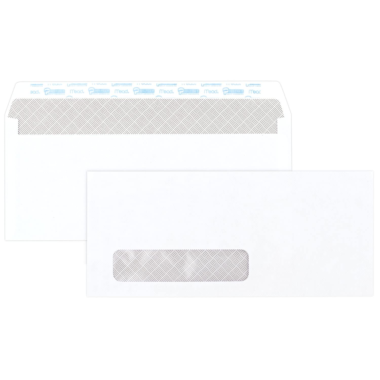 Mead #10 Security Envelopes - 4 1/8 X 9 1/2 Inches, 40 Count Box