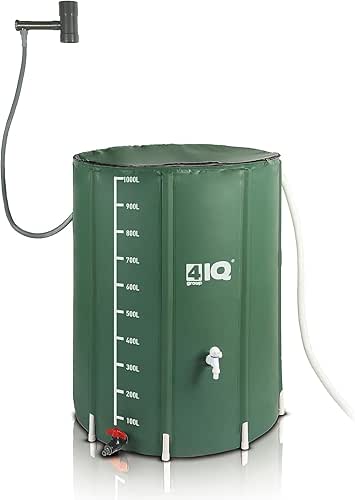 4IQ Réservoir Eau de Pluie 1000L – Récupérateur d’Eau Résistant