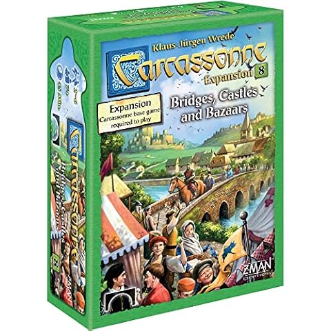 Carcassonne Bridges, Castles & Bazaars Board Game Expansion 8 Cover