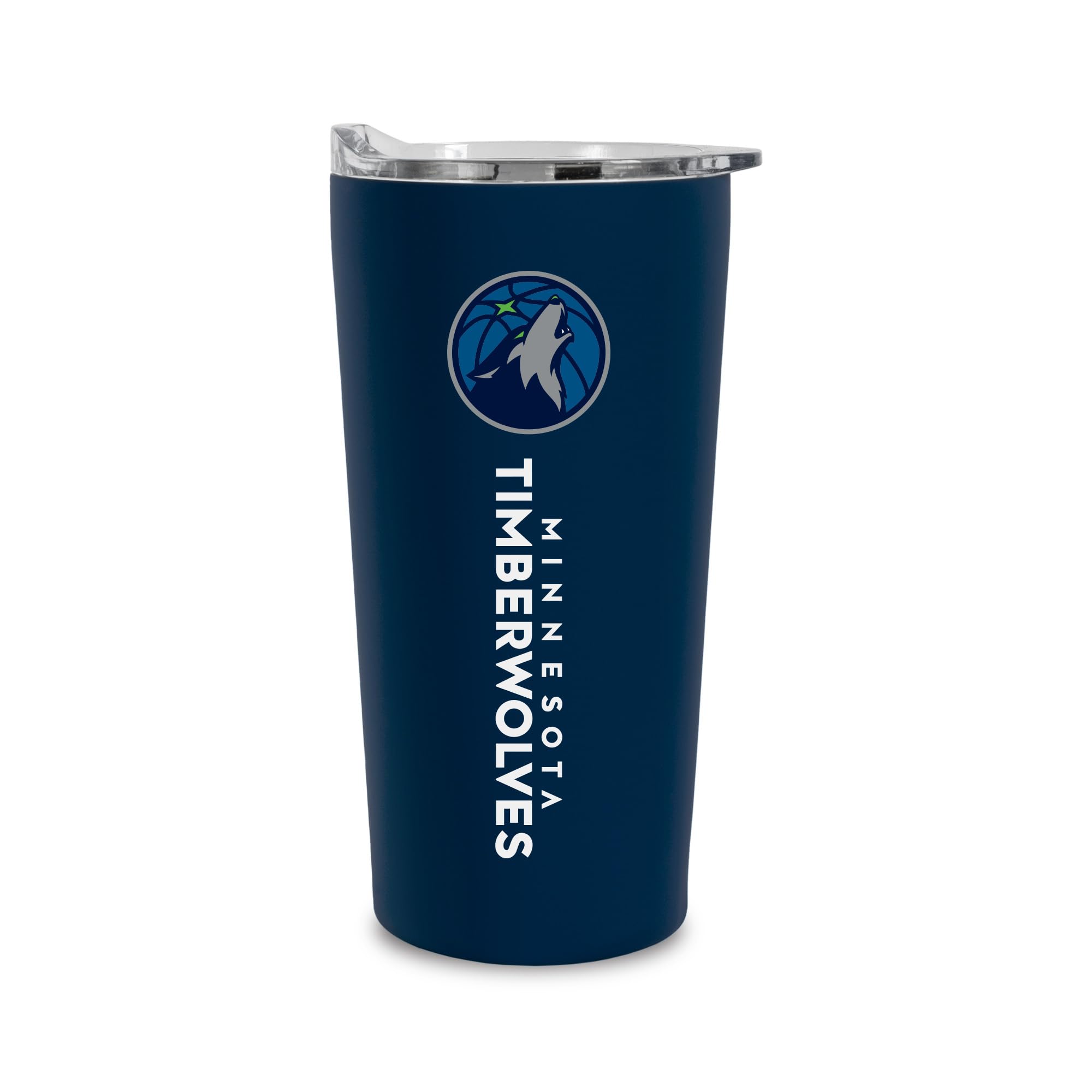 Rico Industries Minnesota Timberwolves Nba Basketball 18Oz Soft Touch, Easy Grip Tumbler