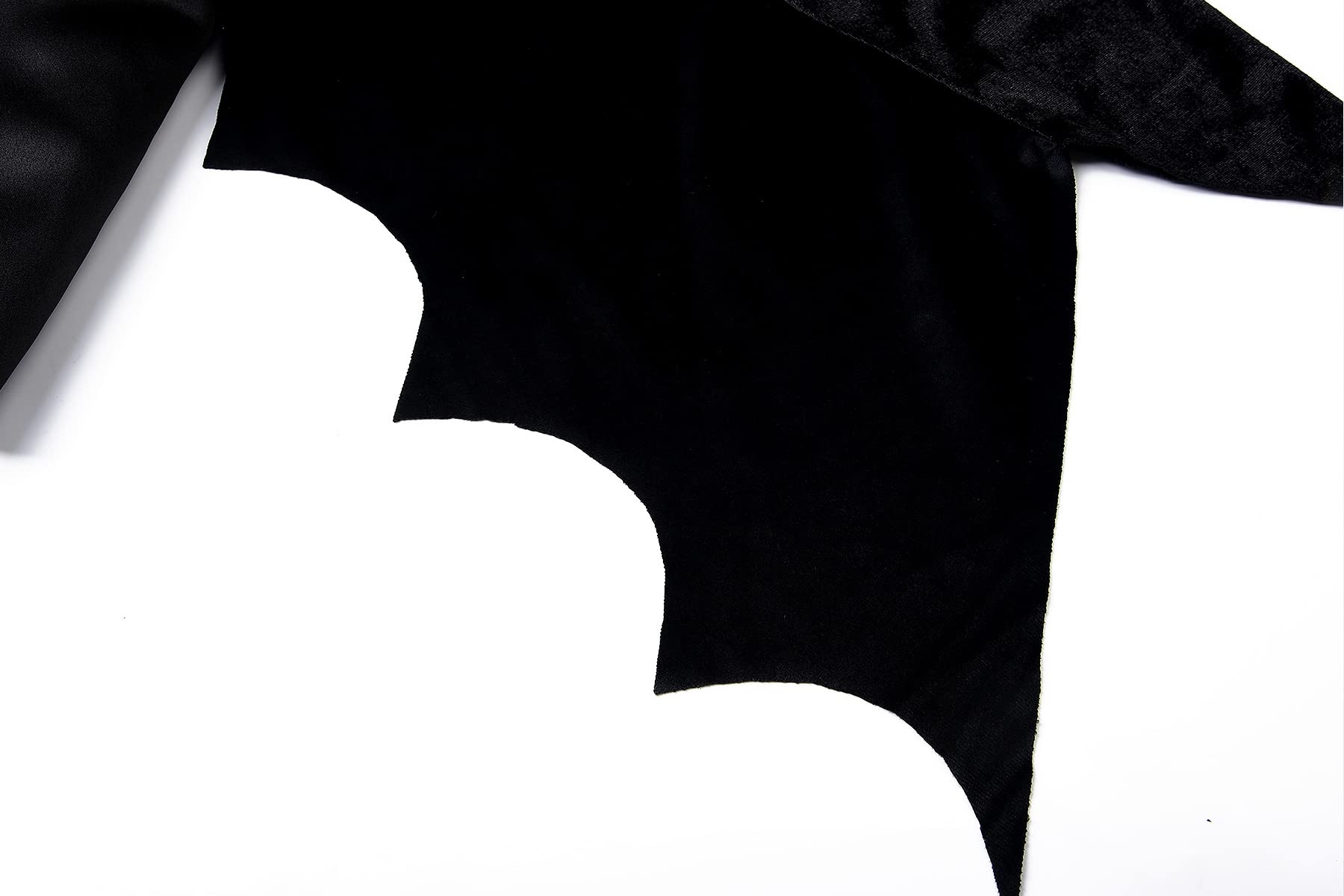 ReliBeauty Costume Pipistrello Bambina con Ali Halloween