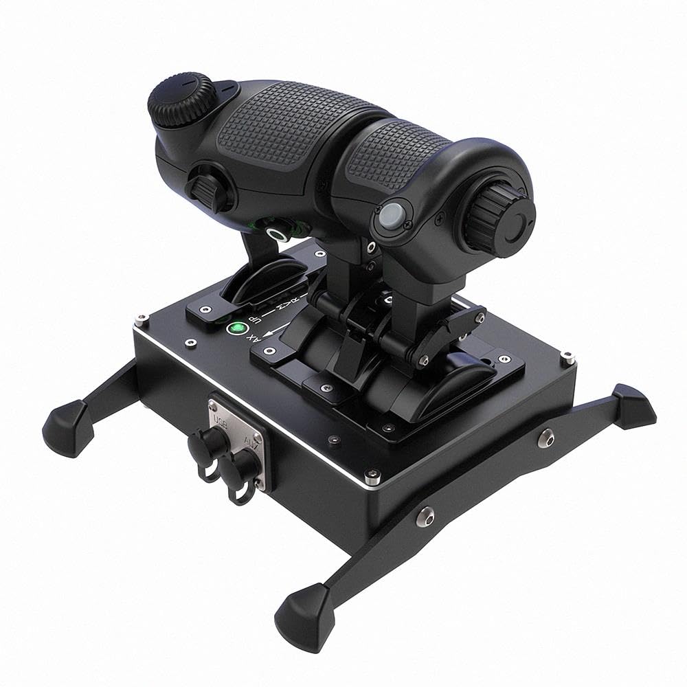 VIRPIL Controls CDT-VMAX Throttle Zweimotoriger Gashebel Flugsimulator-Steuerungssystem PC