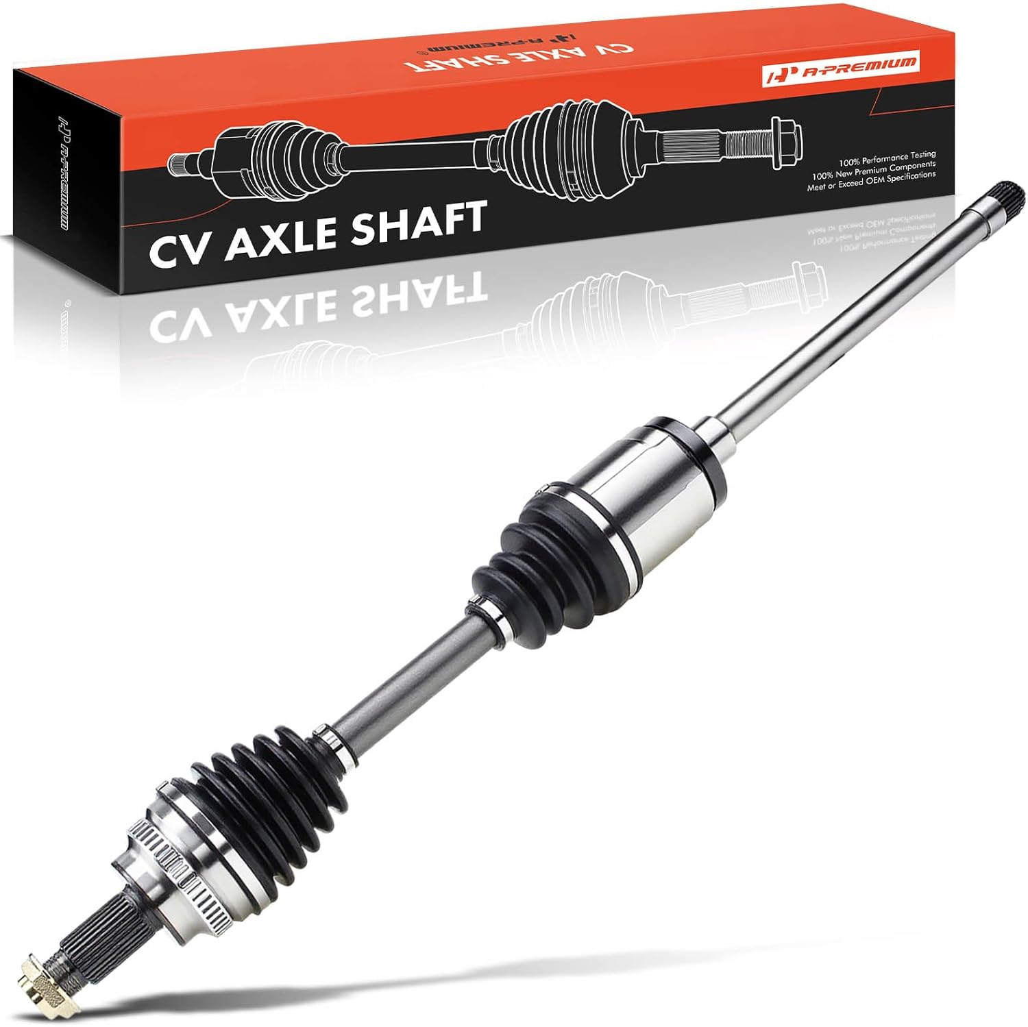 A-Premium CV Axle Shaft Assembly Compatible with BMW 325xi 2006 330xi, 328i 335i xDrive 2009-2013, 328xi 335xi 2007-2008, L6 3.0L, Front Right Passenger Side, Replace# 31607558950