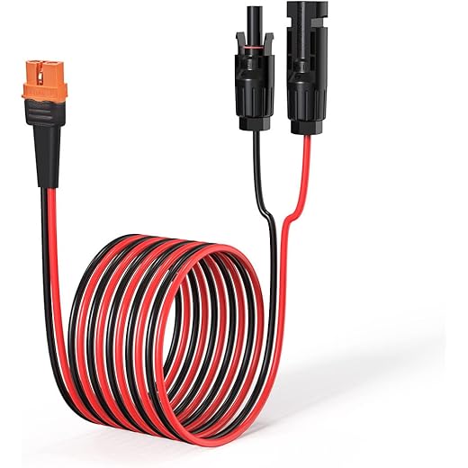 ELFCULB 10FT 12AWG Solar to XT60i Cable