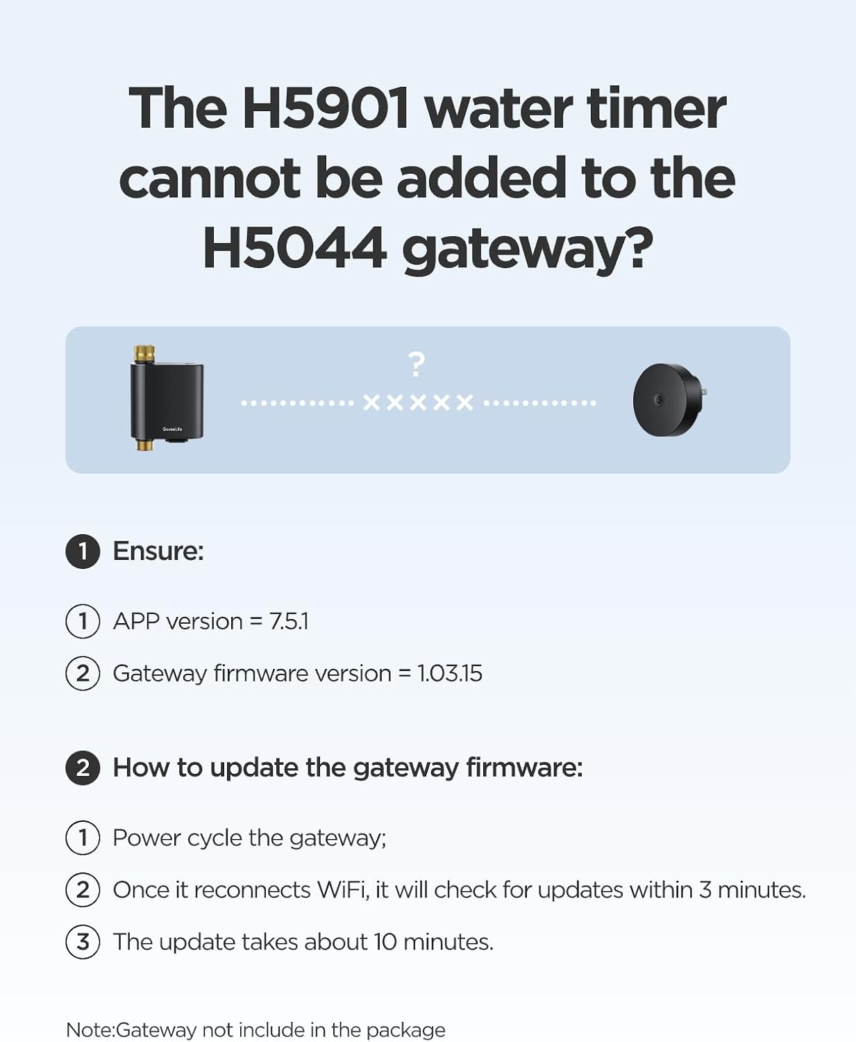GoveeLife H5901 Bluetooth Smart Sprinkler Timer, Gateway not Included | Remote Control up to 229ft, Brass Inlet & Outlet, 2Yr Battery Life, IP67 Waterproof, for Garden/Lawn/Yard 8 61kKOUnVVmL. AC SL1500