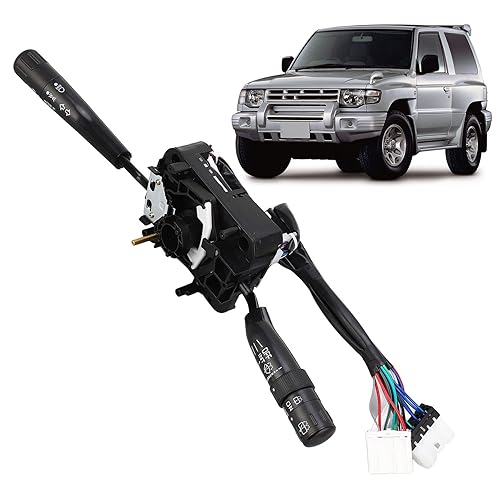 Miniatura 5 de Interruptor de faro delantero, interruptor de luz indicadora MR301406, señal de giro, interruptor de limpiaparabrisas de repuesto para Mitsubishi