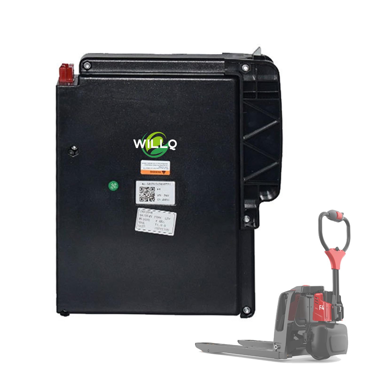 24 V 20 Ah Ersatzbatterie für F4 Elektro-Hubwagen | LiFePO4-Akkupack – Wiederaufladbarer Ersatzakku für elektrischen Hubwagen (Lithium-Akku)