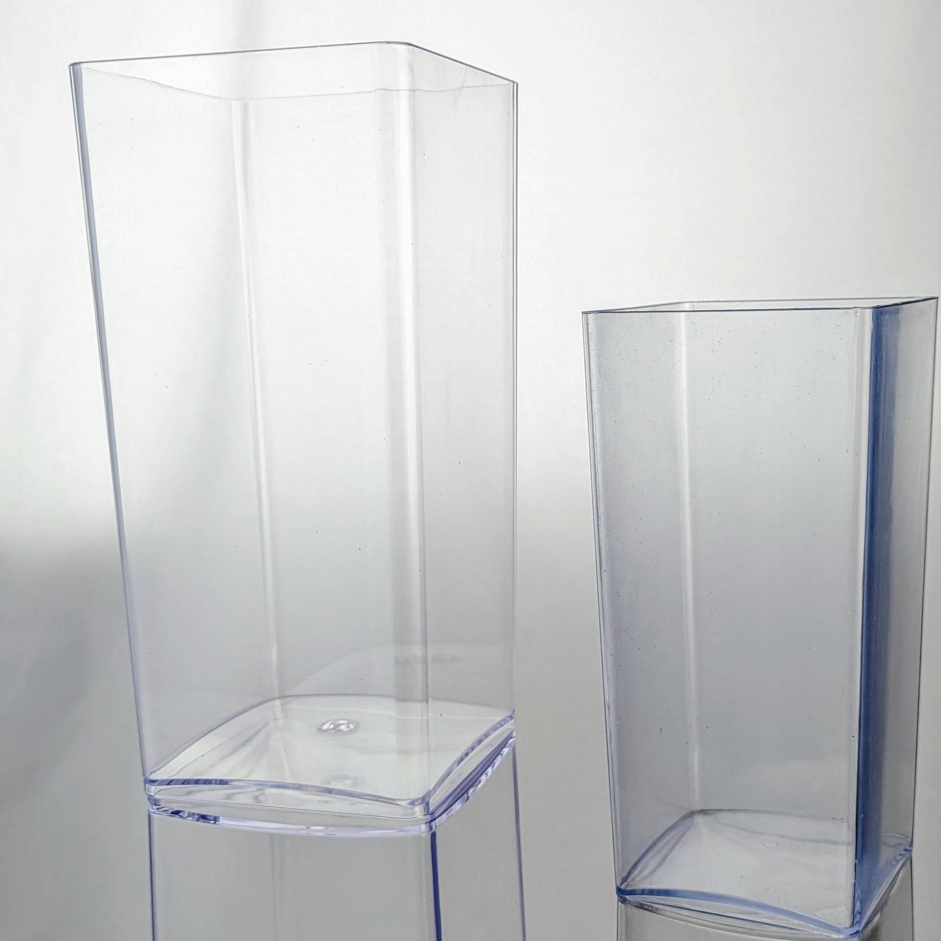 Bountiful Harvest 14.5Cm X 30Cm Cube Acrylic Cube Vases - 10Cm, 15Cm, And 18Cm - Vases For Flowers, Candles, And Succulents - Modern And Stylish. (2 Vases, )