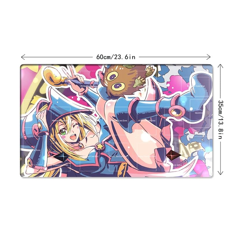 Amazon.com: New Playmat Dark Magician Girl Kuriboh CCG TCG Trading