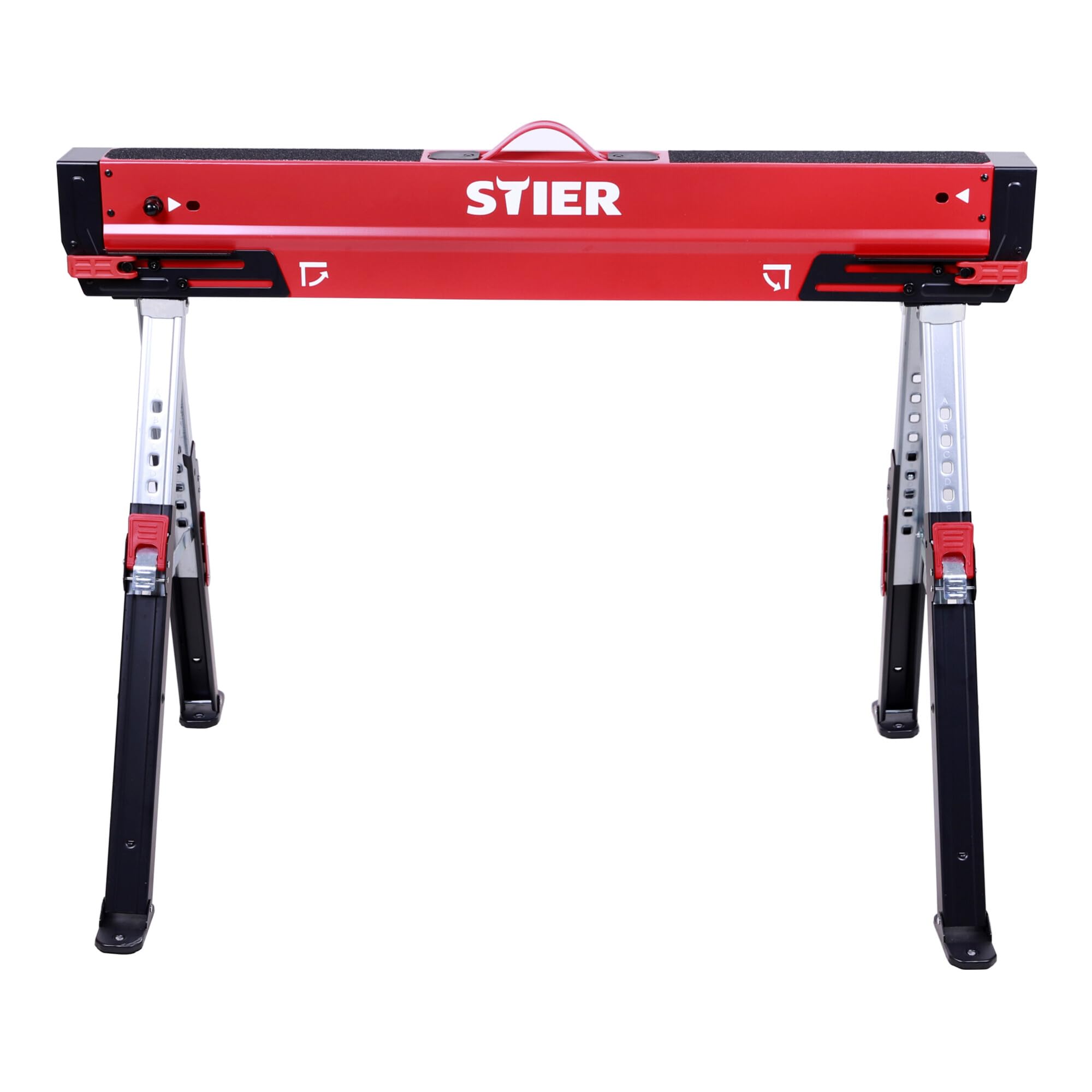 STIER Premium Falt-Arbeitsbock Sägebock höhenverstellbar 590 kg (Single)